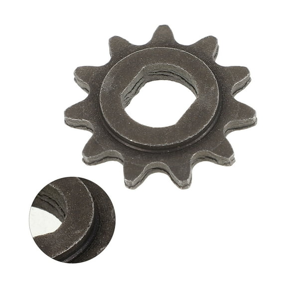WHAMVOX Universal 11-Tooth Front Chain Sprocket Replacement Sprocket Metal Motorbikes Rear Sprocket Repair Part for Electric Scooter Mini Motorcycle