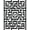 Black, Pattern 4, variant on ODIKA 4'x6' Machine Washable Non-Slip Area Rug, Dwelke Style Abstract Floral Motif Patterned High Traffic Rug, Purple, 187112