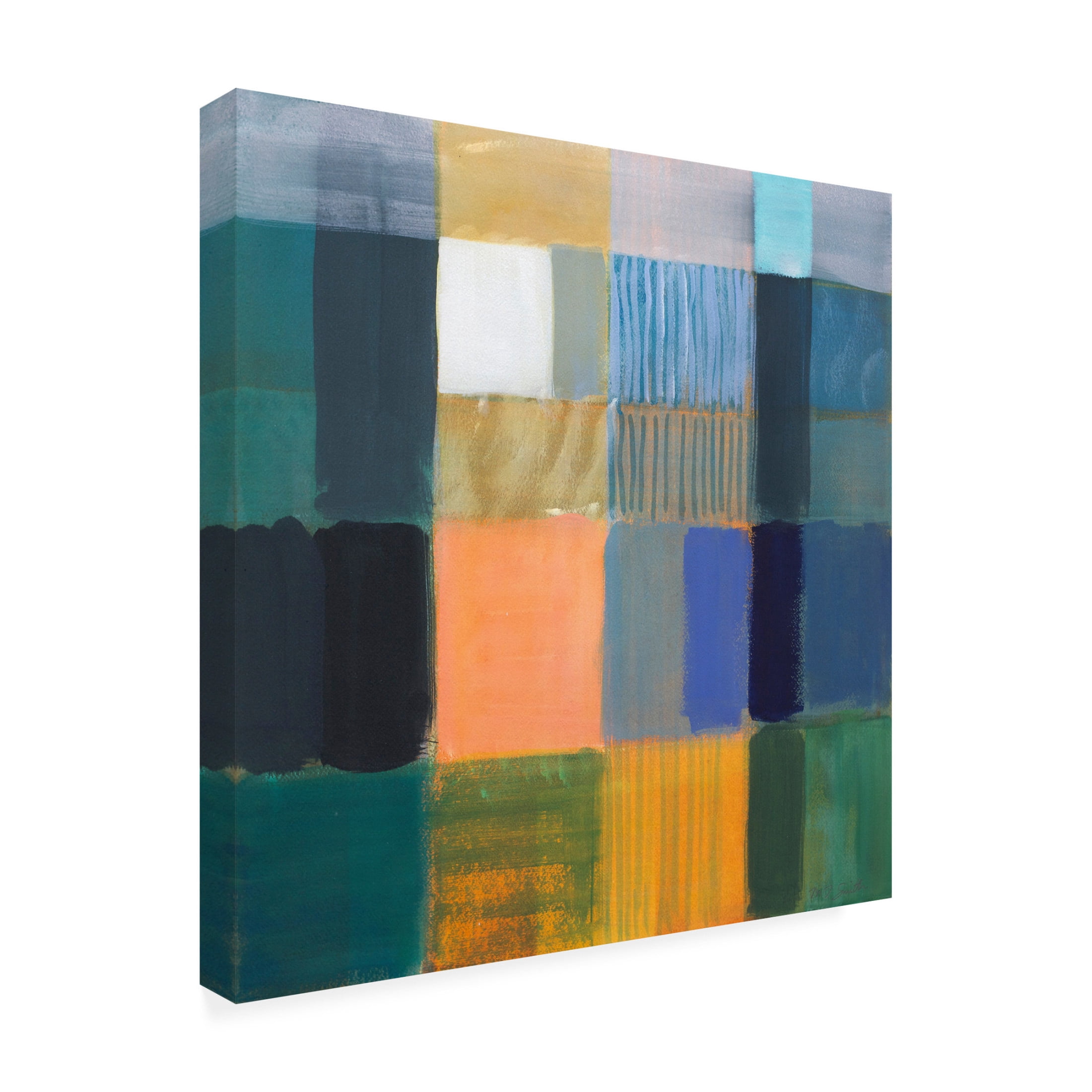Canvas Wall Art - Mark David Smith 'Jamaica' Wall Art for Living Room, Bedroom, or Office Décor by Trademark Fine Art - 24 x 24 Inches