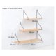 thumbnail image 3 of Inicio/Mobiliario de interior/Mobiliario de salón/Estantería y estantería/estante de pared Estantería de pared para decoración en paneles de madera (estante divisor de pino tamaño mediano 40*15,8*16,, 3 of 4