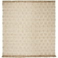 thumbnail image 2 of SAFAVIEH Natural Fiber Jakov Geometric Jute Area Rug, Natural/Ivory, 7' x 7' Square, 2 of 2