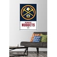 thumbnail image 2 of NBA Denver Nuggets - Logo 21 Wall Poster with Pushpins, 22.375" x 34", 2 of 6