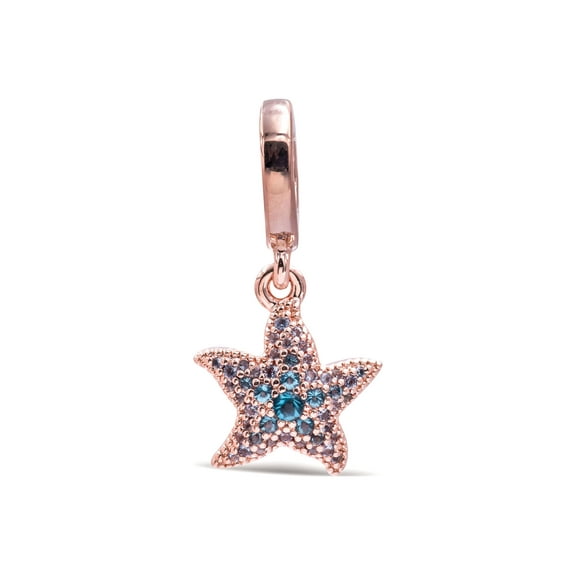 Sparkling Starfish Dangle Charm