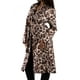 thumbnail image 1 of Jess by Meiko Abrigos para Mujer Ante Sintético Estampado de Leopardo con Cinturón Trench M Beige, 1 of 5