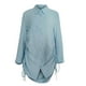 thumbnail image 4 of Vestidos de Verano de Mujer Suelto Cuello en V Manga Larga Sólida con Bolsillos, Cómodo Vestido Casual para las Mujeres, 4 of 5