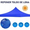 thumbnail image 3 of Repuesto Lona Para Toldo Jardin 3x3 Impermeable azul, 3 of 6