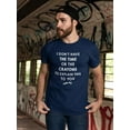 thumbnail image 2 of I Don't Have The Time To Explain T-Shirt Men -GoatDeals Designs, Male XX-Large, 2 of 4