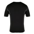 thumbnail image 6 of (2 pack) Athletic Works Adult Compression Crewneck Tee, Small, Black, Unisex, 1 Pack, 6 of 7