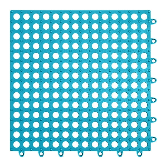 Fiudx Alfombrilla de Baño Antideslizante, Pvc Impermeable, Fácil de Limpiar y de Secado Rápido, Ideal para Duchas E Inodoros, Versátil para Cocina y Baño, 30 X 30 Cm.