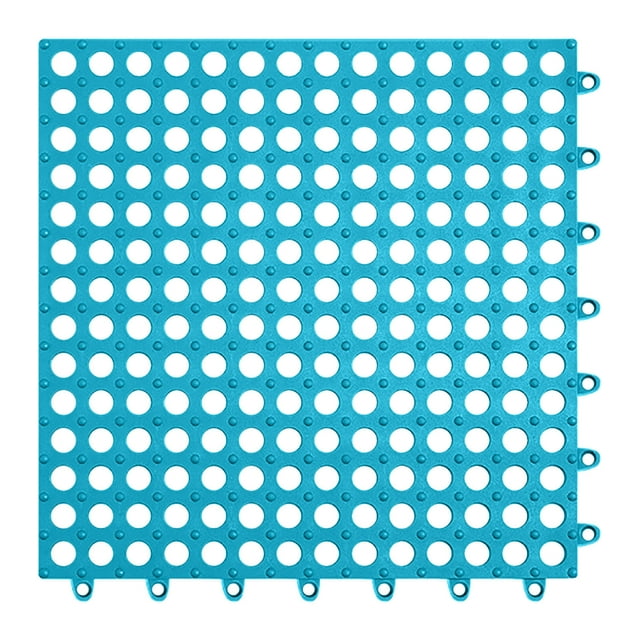 Fiudx Alfombrilla de Baño Antideslizante, Pvc Impermeable, Fácil de Limpiar y de Secado Rápido, Ideal para Duchas E Inodoros, Versátil para Cocina y Baño, 30 X 30 Cm.
