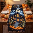 thumbnail image 6 of OutmaxHome Vintage Halloween Theme Table Runner, 14x48 Inch Fall Quilted Table Runner, Halloween Farmhouse Tabletop Diningroom Decor, 6 of 6