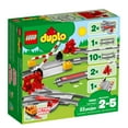 thumbnail image 2 of LEGO DUPLO Town Train Tracks Expansion Set 10882, Building Toys for Toddlers with Red Action Brick, Gifts for 2 - 5 Year Old Boys and Girls, 2 of 7