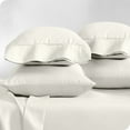 thumbnail image 1 of Bare Home Pillowcase Set - Premium 1800 Collection - Double Brushed - Ultra Soft - Standard Size, Cream, 4 Count, 1 of 7