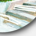 thumbnail image 3 of Designart 1 in Coastal Wall Clock, 3 of 5