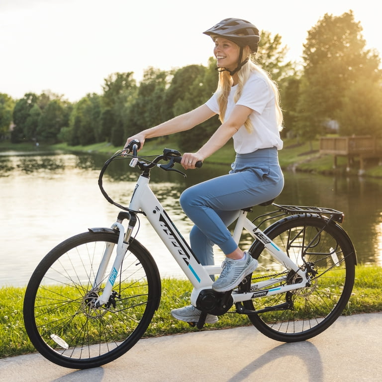 Hyper Bicycles Lightweight 700C E-Ride Electric E-Bike, 250W Hyper Bicycles Lightweight 700C E-Ride Electric E-Bike, 250W