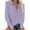 Purple, variant on Enjoytime Womens Casual Shirts Women Long Sleeve Tops Loose Fit Basic Tops Tees Blouses Workwear Office Wear