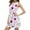 Q-Purple, variant on ZQUUVOU Women's Casual Summer Dress Floral Print Sleeveless Neck Knee Length Skirt Beach Dress Yellow