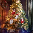 thumbnail image 3 of Cascanueces Y Calcetín Navideño Decoración Colgante Navideña perfecl Cascanueces de soldado, 3 of 8
