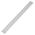 thumbnail image 3 of Precision Marking Ruler 18 Inch - Stainless Steel Engraved Rule with 1/64", 1/32", 1/16" Increments - Exact Measurement Tool for Woodworking, Drafting, and DIY Projects 18-Inch Chrome, 3 of 6