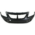 thumbnail image 4 of Geelife Front Bumper Cover For Nissan 2012-2014 Versa Sedan w/ fog lamp holes Primed, 4 of 9