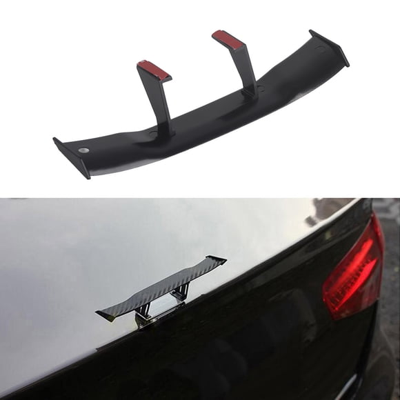 Mini alerón trasero para coche, alerón decorativo de fibra de carbono