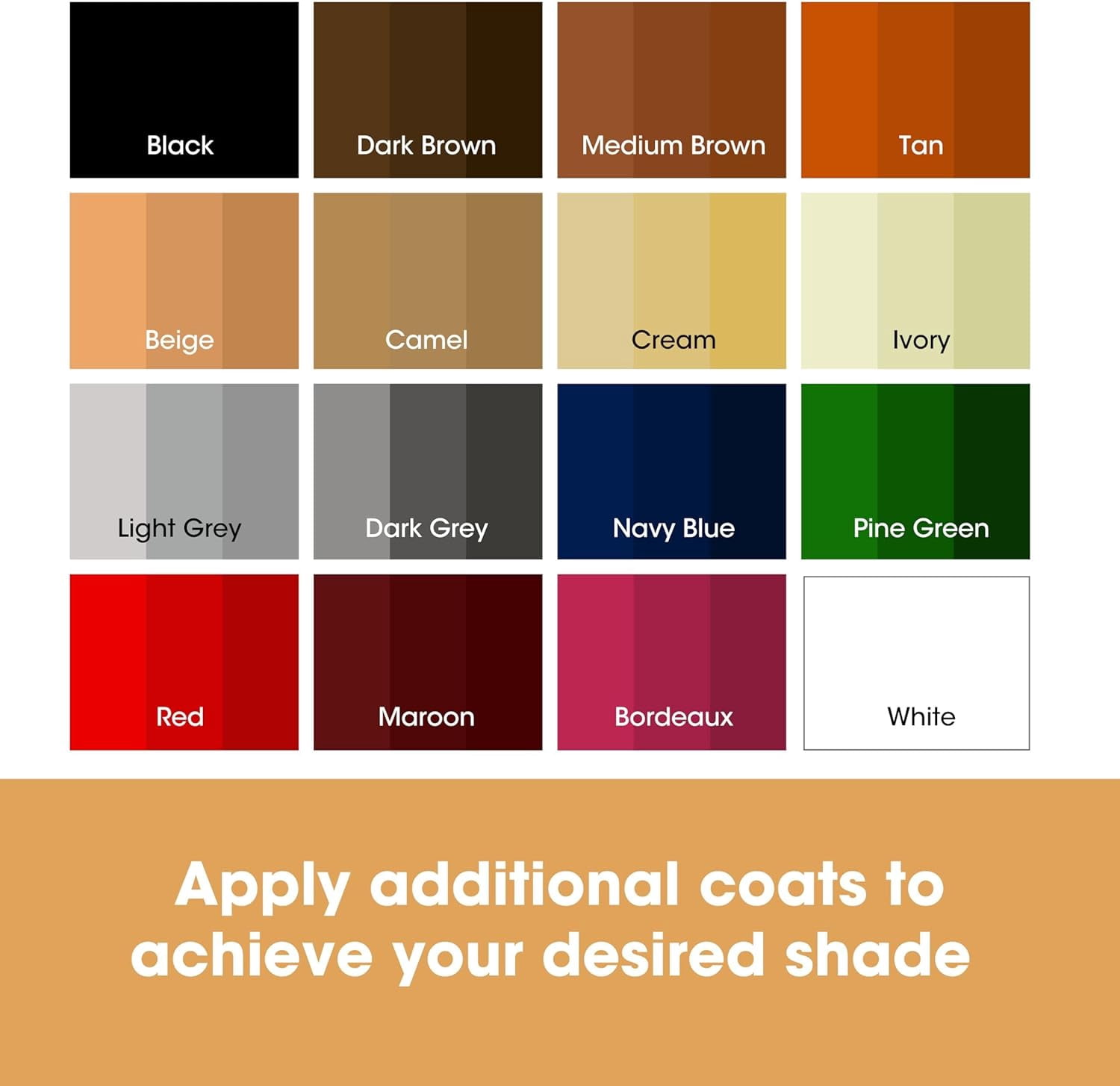 Furniture Clinic Leather Easy Restoration Kit | Includes Leather Recoloring Balm & Leather Cleaner, Sponge & Cloth | Restore & Repair Sofas, Car Seats & More (Medium Brown)