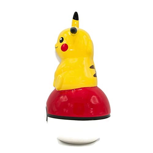 Banco de monedas de cerámica Pokémon Pikachu y Poké Ball de Búfalo de Plata Silver Buffalo Silver Buffalo