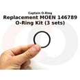 Captain ORing Replacement 146789 ORings for Moen SingleHandle Lever