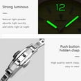 thumbnail image 5 of POEDAGAR Pink Women Luxury Square Quartz Stainless Steel Watch Luminous Waterproof Date Wristwatch, 5 of 5