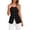 0513liBlack, variant on Womens Sleeveless Suit Vests Dressy Square Neck Business Work Waistcoat summer Button down Blazer Vest Tops with pockets 0513liBlue S