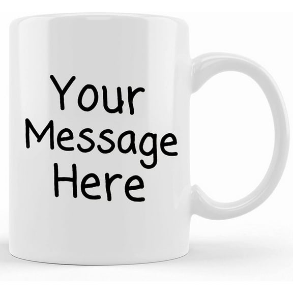 Coffee Mug, Put Your Own Message On A Mug, Ceramic Novelty Coffee Mug, Tea Cup, Gift Present For Birthday, Christmas Thanksgiving Festival, 11oz Sarcasm With Saying