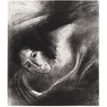 thumbnail image 3 of Redon, Odilon 12x13 Black Modern Framed Museum Art Print Titled - And the Devil That Deceived Them Was Cast Into the Lake of Fire and Brimstone, Where the Beast and t, 3 of 5