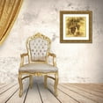 thumbnail image 3 of Denis, E 26x26 Gold Ornate Wood Framed with Double Matting Museum Art Print Titled - Grapes III, 3 of 4