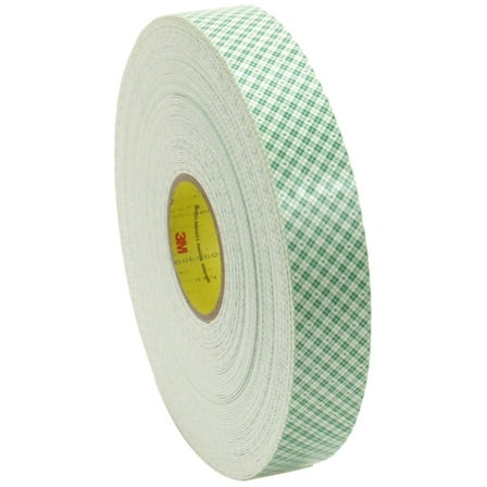Double Coated Urethane Foam Tape 4016 retail pack, 1" x 36 yd. 1/16", , 0