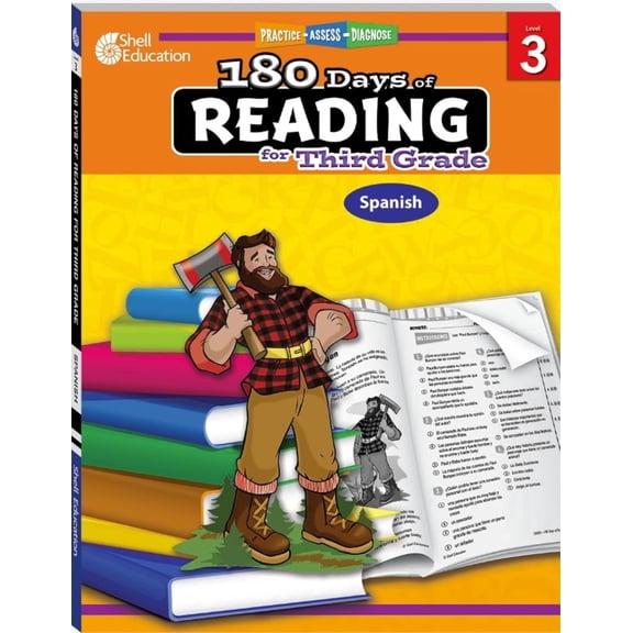180 Days™: Reading for Third Grade (Spanish) (Paperback)