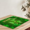 thumbnail image 4 of AKEGAMN St. Patricks's Day Placemat Irish Plaid English Decorative Table Runner Insulated Tablecloth, 4 of 4
