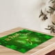 thumbnail image 4 of Manteles individuales verdes para el Día de San Patricio, mantel individual a cuadros irlandeses, camino de mesa decorativo inglés, mantel aislante, 4 of 4