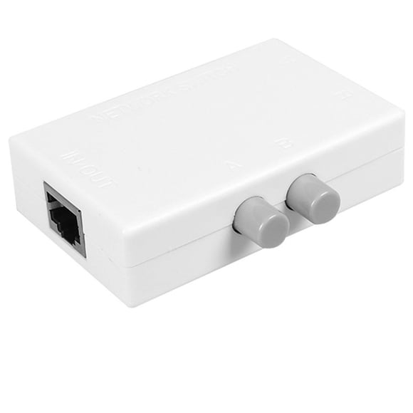 JIAHAOO Easy-to-Install 100M 2-in-1-Out/1-In-2-Out Network Switch for Small Business Use