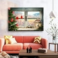 thumbnail image 3 of wall26 Canvas Wall Art Merry Christmas Pictures Home Wall Decorations for Bedroom Living Room Paintings Canvas Prints Framed - 12x18 inches, 3 of 4