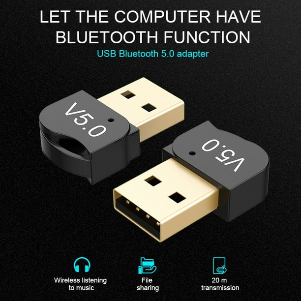 Récepteur sans fil Usb Bluetooth V2. 0 EDR Musique Receiver Adaptateur USB  2.0 Dongle