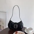 thumbnail image 1 of Bolso de mano de un solo hombro de alta gama para mujer, bolso de mezclilla a juego con el arco del triunfo, bolso para mujer, 1 of 6