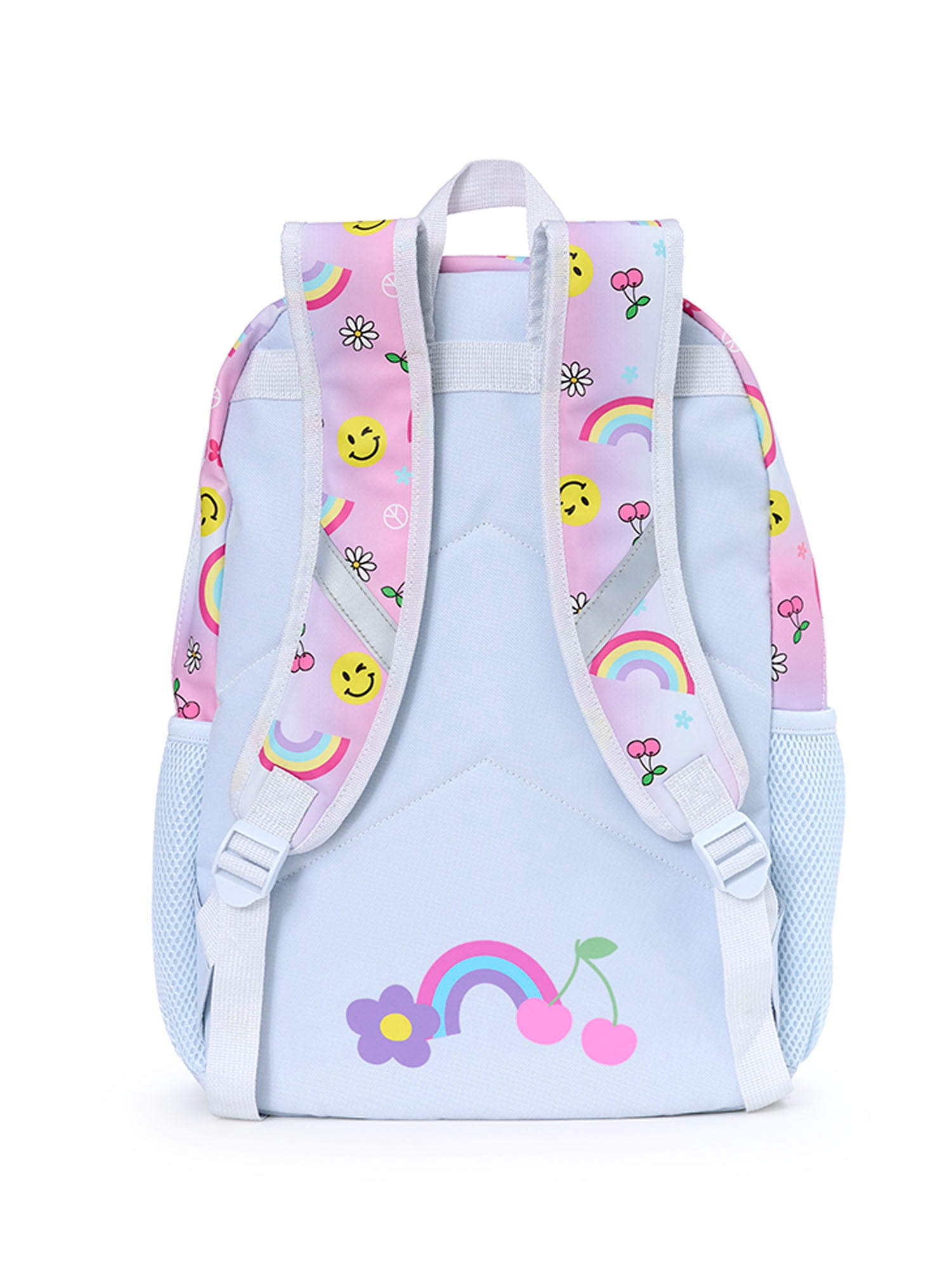 Schoolyard Vibes 17" 3 Piece Backpack Set with Headphones and Kids Lunch Box