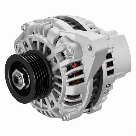Detroit Axle - Alternator for 2001 2002 2003 2004 2005 Honda Civic Acura EL, [70A 12V CCW] Alternator with 6 Groove Pulley Replacement