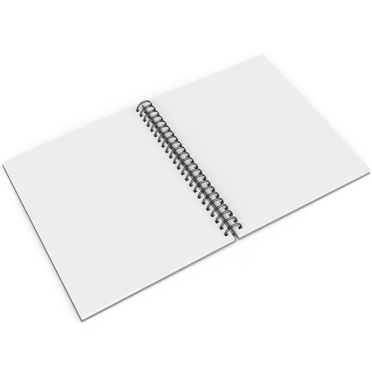 Arteza Sketchbook, Spiral-Bound Hardcover, Gray, 9x12”, 100 Sheets of  Drawing Paper 