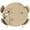 Beige, variant on Elastic Fitted Round Tablecloth, Brown Waterproof Stretch Table Cover for 45"-54" Tables, Spring Flora Washable Outdoor Tablecloths for Patio, Picnic, Camping