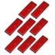 thumbnail image 1 of 8uds Rectangular Seguridad Reflectante Auto Adhesivo Reflector Rojo, 1 of 1