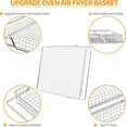 thumbnail image 3 of 304 Stainless Steel Air Fryer Basket Replacement for Breville Oven Parts 14 x 11.5 BOV800XL Pro BOV845BSS Plus BOV810BSS Breville Smart Oven Air Fryer Accessories Breville Toaster Oven Air Fryer Tray, 3 of 6