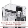 thumbnail image 3 of Wolf Gourmet Système de Cafetière Programmable avec Carafe Thermique 10 Tasses, Balance Intégrée, Réservoir Amovible, Bouton Rouge, Acier Inoxydable (WGCM100S-C)), 3 of 7