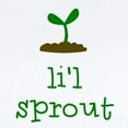 thumbnail image 2 of CafePress - Lil Sprout Body Suit - Baby Light Bodysuit, Size Newborn - 24 Months, 2 of 4