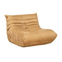 Lexicon Seven Microfiber Accent chair in Yellow